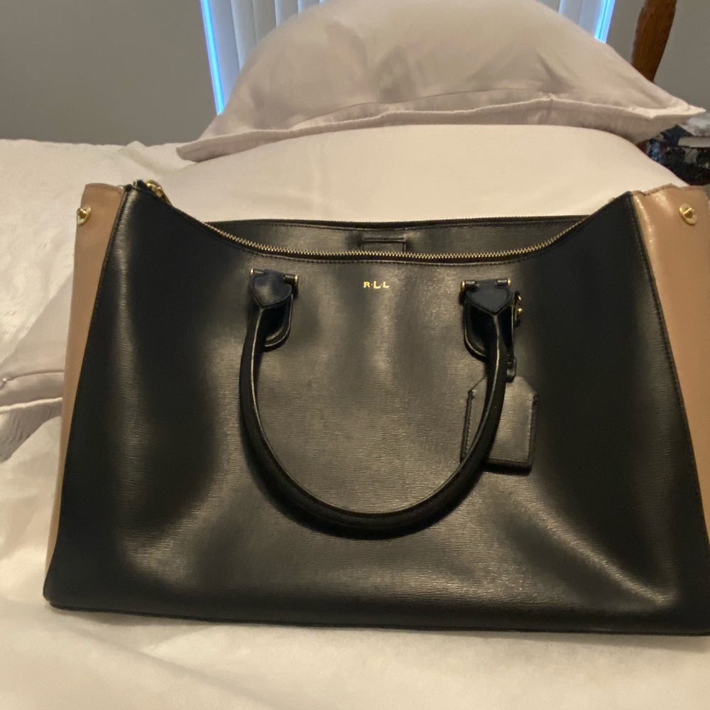Ralph Lauren Leather Tote